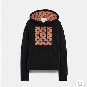 Coach Valentine’s Day hoody in organic cotton